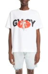 GIVENCHY ORCHID GRAPHIC T-SHIRT