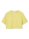 Givenchy Organic Cotton T-shirt In Yellow