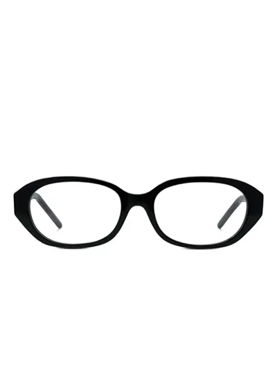 Givenchy Oval-frame Glasses In Black