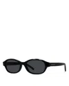 Givenchy Oval Sunglasses In Black