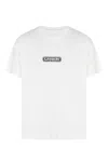 Givenchy Logo Cotton T-shirt In White