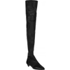 Givenchy Over-the-knee Kitten Heel Boot In Multi