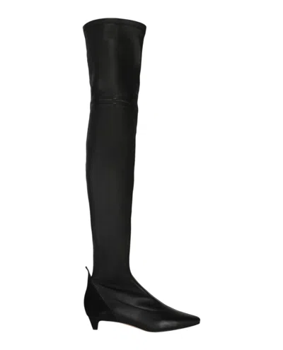 Givenchy Over-the-knee Kitten Heel Boots