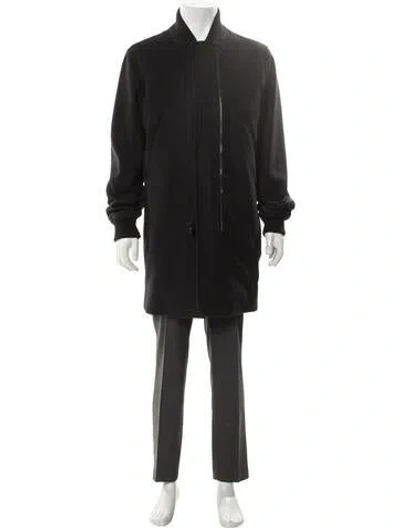 Pre-owned Givenchy Overcoat In Black