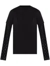 Givenchy Overlapped T-shirt In Black