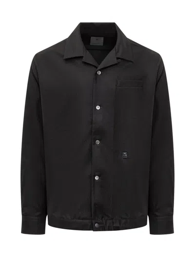 Givenchy Collared Button-down Shirt With Long Sleeves In Black