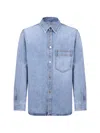 Givenchy Overshirt In Blue