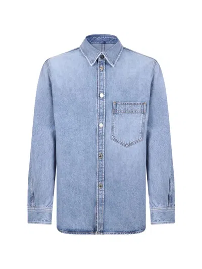 Givenchy Overshirt In Blue