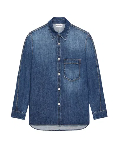 GIVENCHY OVERSHIRT DENIM SHIRT