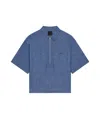 Givenchy Overshirt In Denim Chambray In Blue