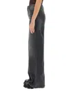Givenchy Oversize Cotton Jeans In Black