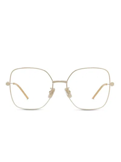 Givenchy Oversize Frame Glasses In Nude