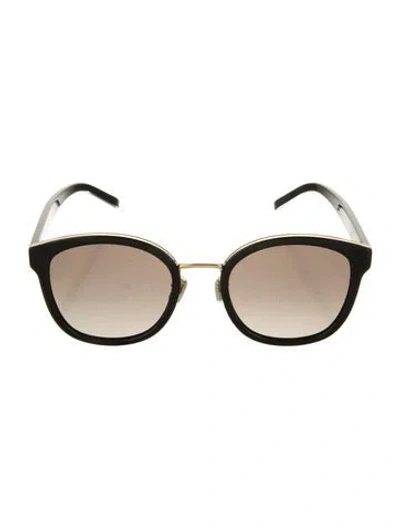 Pre-owned Givenchy Oversize Gradient Sunglasses In Black