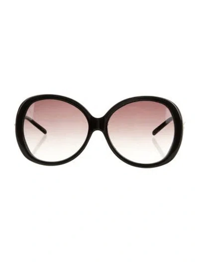 Pre-owned Givenchy Oversize Gradient Sunglasses In Black