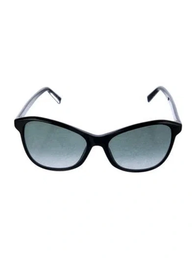 Pre-owned Givenchy Oversize Gradient Sunglasses In Black