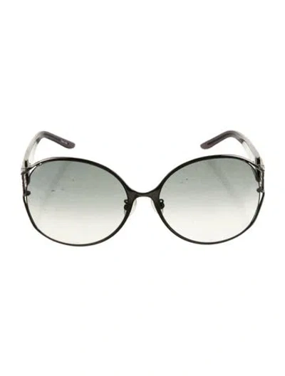 Pre-owned Givenchy Oversize Gradient Sunglasses In Black