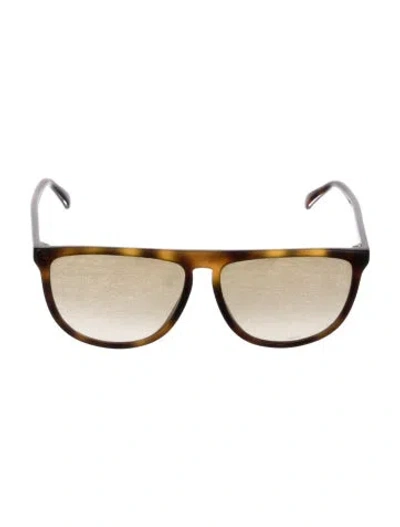 Pre-owned Givenchy Oversize Gradient Sunglasses In Brown