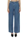 Givenchy Relaxed Fit High-waist Denim Jeans In Denim