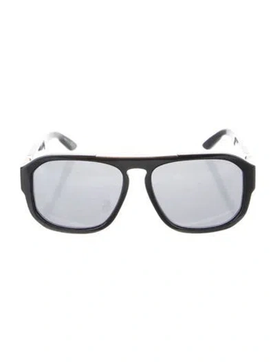 Pre-owned Givenchy Oversize Tinted Sunglasses In Black
