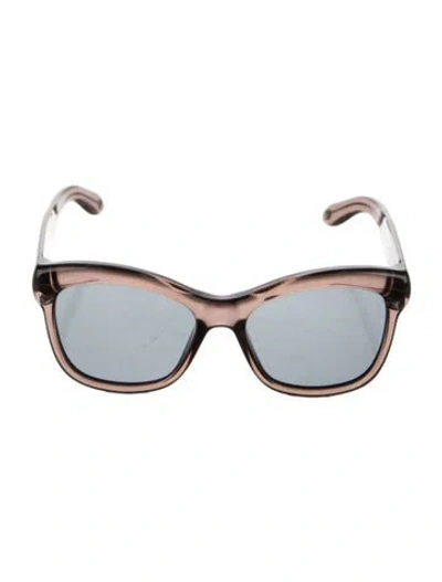 Pre-owned Givenchy Oversize Tinted Sunglasses In Multi