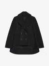 Givenchy High-low Wool Peacoat