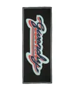 Givenchy Oversized Black Scarf With Retro Logo Design