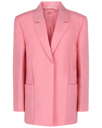 Givenchy Logo Suit Jacket In Pink