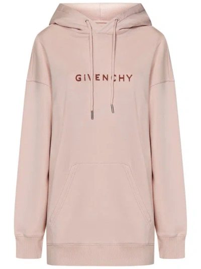 GIVENCHY OVERSIZED BRUSHED COTTON HOODIE