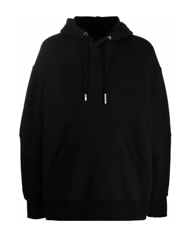 Givenchy Oversized Cotton Hoodie In Black