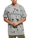 Givenchy Man T-shirt Grey Size L Cotton In Gray