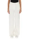 Givenchy Women Oversized Denim Jeans In White