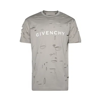 Pre-owned Givenchy Oversized Fit T-shirt 'taupe'