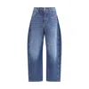 Givenchy Men Oversized Jeans In Blue