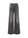 GIVENCHY GIVENCHY OVERSIZED JEANS IN DENIM