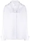Givenchy Oversized Long-sleeve Shirt In White