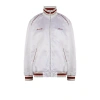 Givenchy Oversized Satin Bomber Jacket In White