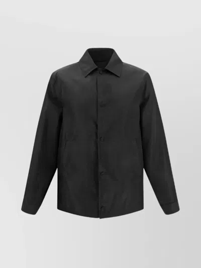 Givenchy Oversized Shirt Long Sleeves In Black