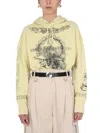 Givenchy Oversized Sweatshirt In Yellow