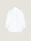 Givenchy Oversized White Shirt In White