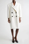 Givenchy Oversized Wool Coat In White