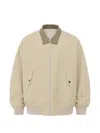 Givenchy Oversized Zip Jacket In Neutral