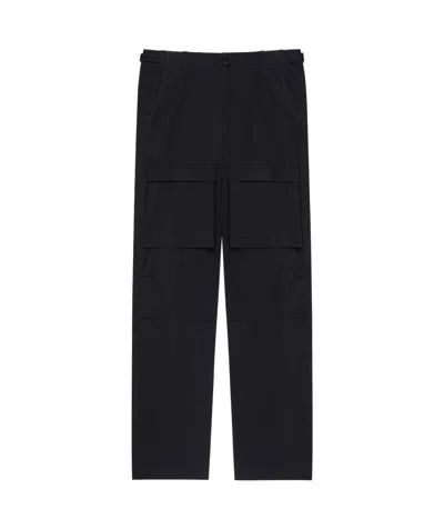Givenchy Overwork Casual Pants With Lid Pockets In Black