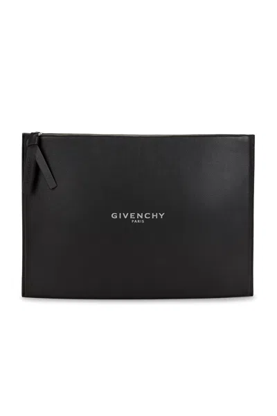 Givenchy Padded Antigona Pouch In Black