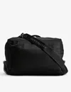 Givenchy Pandora Brand-print Shell Cross-body Bag In Black/white