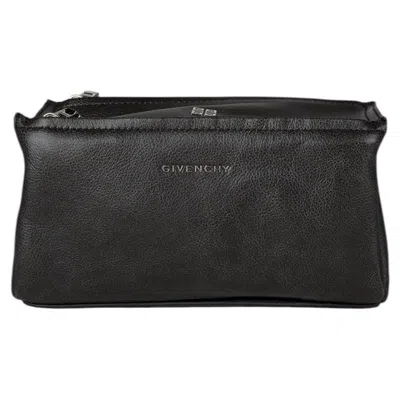 Pre-owned Givenchy Pandora Clutch � Gray