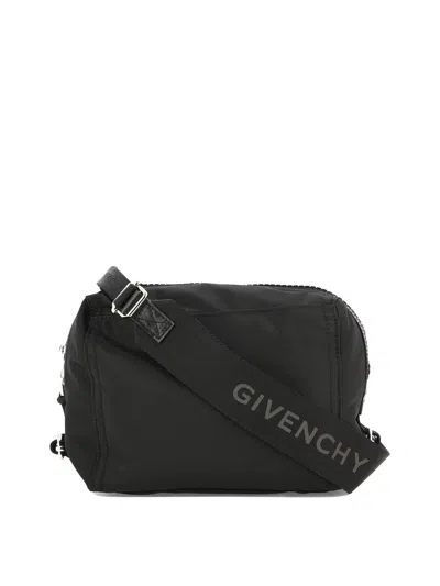 Givenchy Sleek And Stylish: The Ultimate Men's Crossbody Handbag In Black