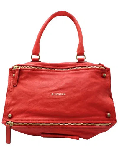 Givenchy Pandora Medium Bag (authentic Pre-loved) In Red