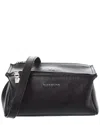 Givenchy Pandora Mini Leather Shoulder Bag In Black