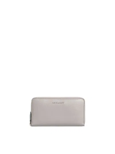 Givenchy Pandora Zip Around Wallet In Gray