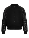 Givenchy Panelled Bomber Jacket In Black